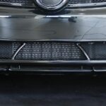 Front spoiler in color jack black for Smart Fortwo 450