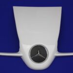 Frontgrille F1 Mc Laren crystal white for Smart For2 451