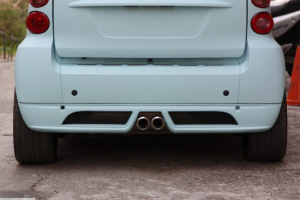 Rear valance for Smart Fortwo 451 in desired color