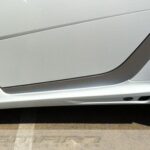 Side skirts for Smart Fortwo 451 in color cyrstal white