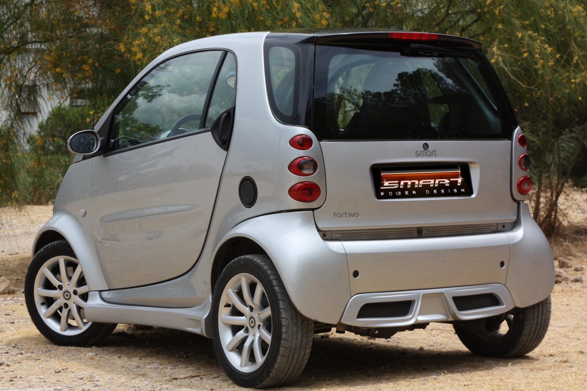 Rear valance Style 1 for Smart Fortwo 450 - Smart Power Design