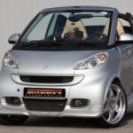 Body Kit Set for Smart Fortwo 451 in color River Silver